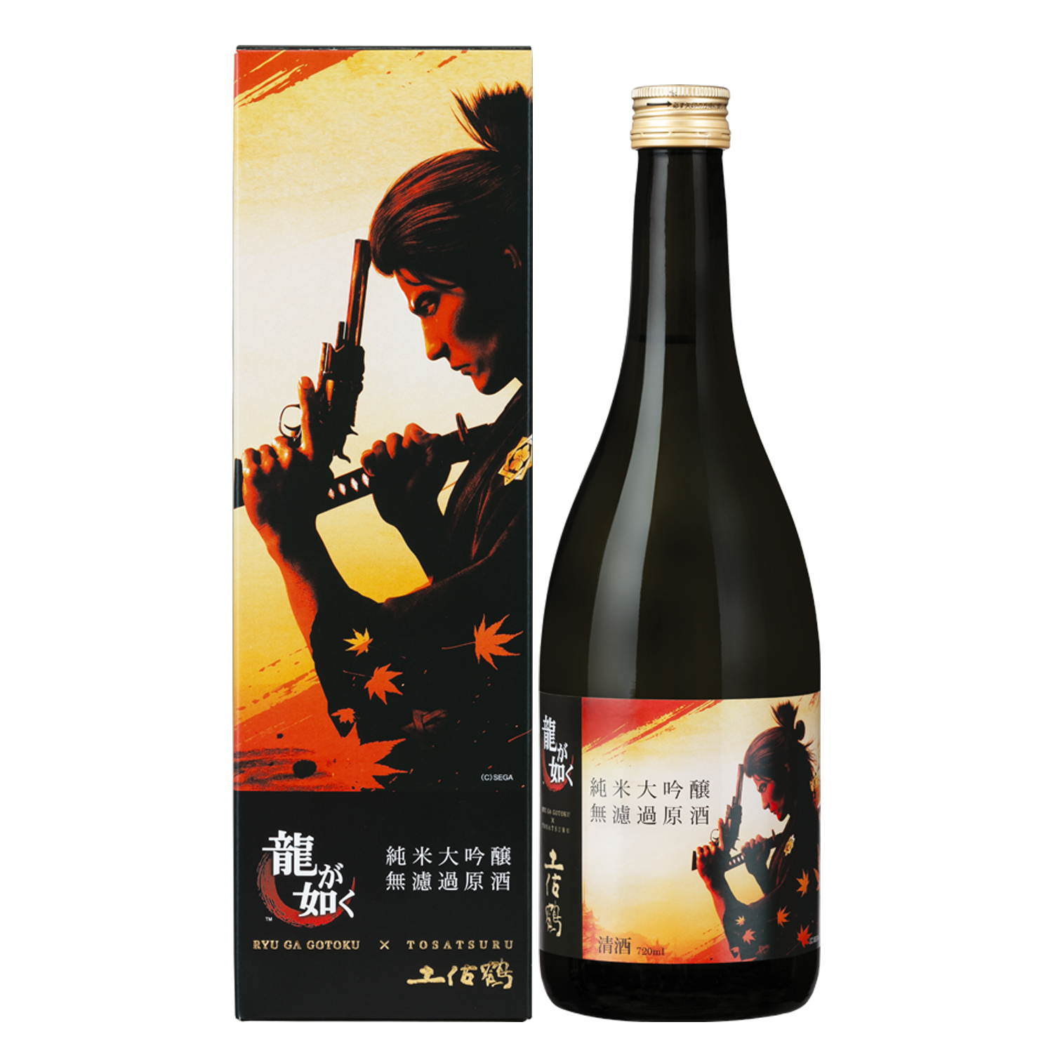 純米大吟醸 無濾過原酒 龍が如く×土佐鶴
