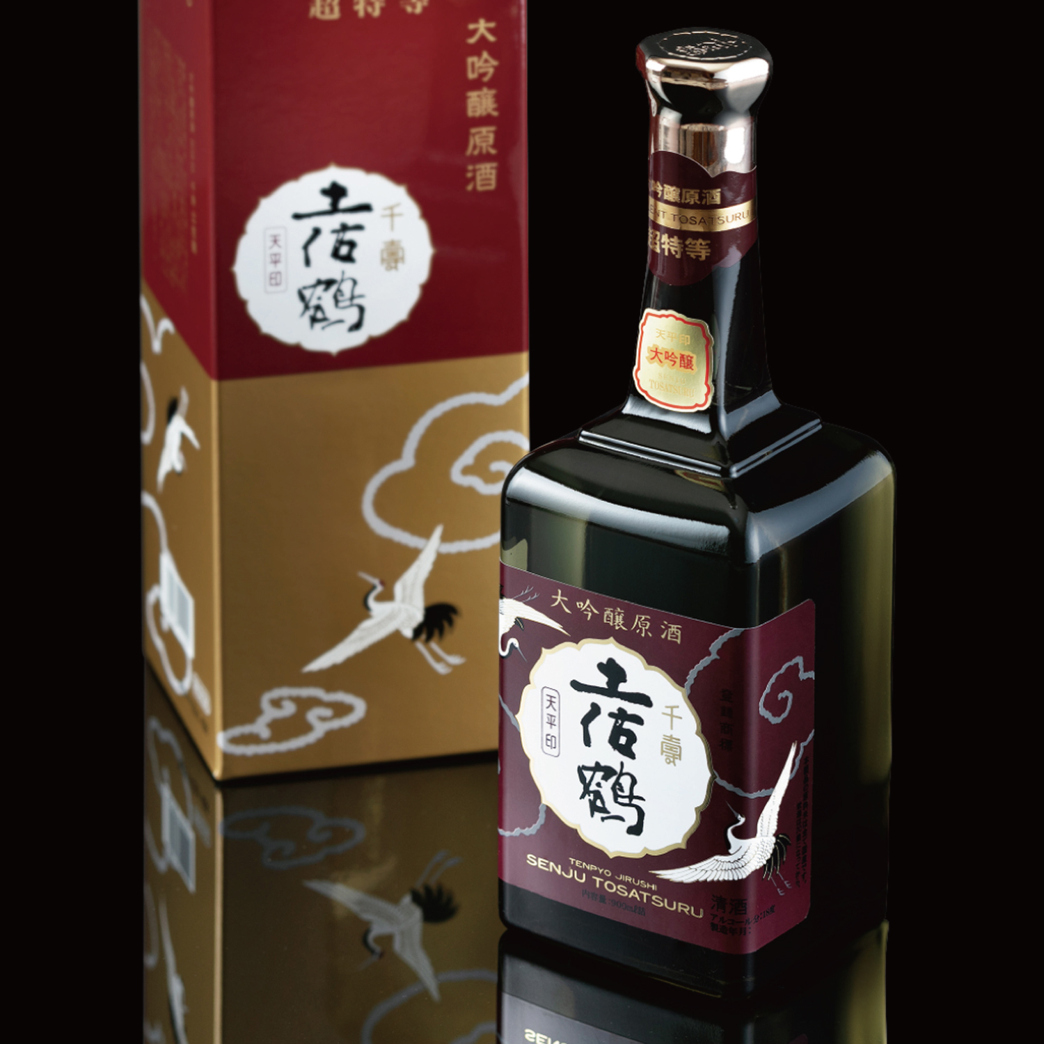 大吟醸原酒 天平 900ml 2本入セット｜土佐鶴オンラインショップ